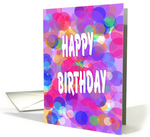 Happy Birthday card (220425)