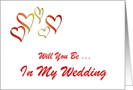 Be In My Wedding...