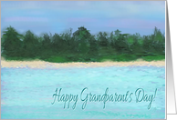 Happy Grandparents Day-Island card