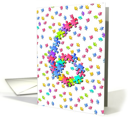 Happy Birthday-Age6 card (408592)