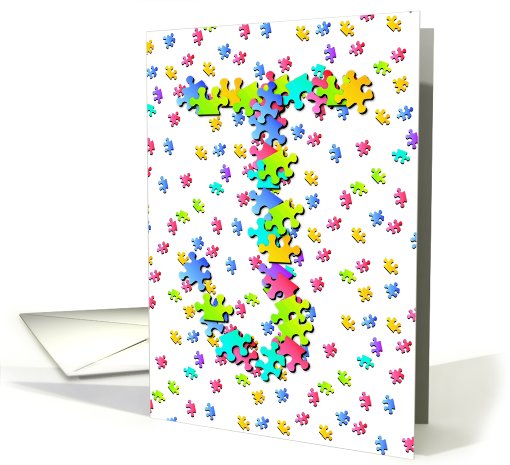 Happy Birthday-J card (408973)