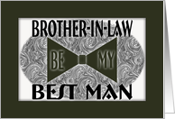 Best Man-Brother-in-Law-Bow Tie card