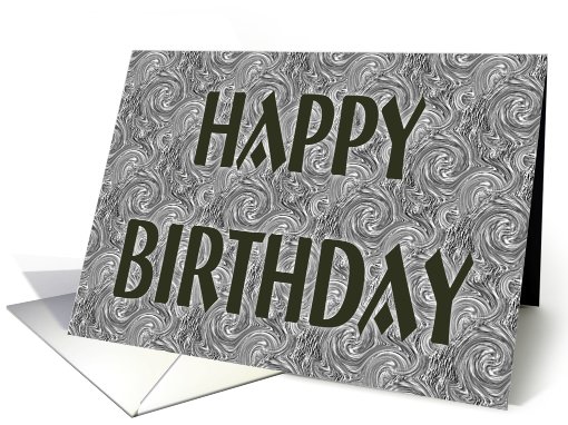 Happy Birthday card (460859)