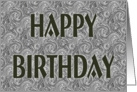 Happy Birthday-Husband card