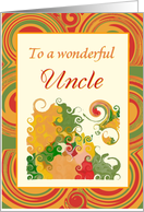 Thanksgiving-For Uncle-Autumn Colors card