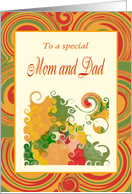 Thanksgiving-For Parents-Autumn Colors card