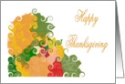 Happy Thanksgiving-Fall Colors card