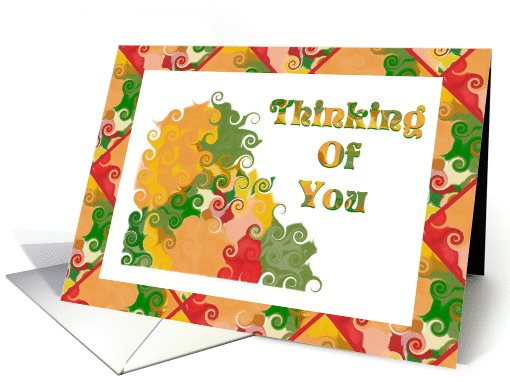 Thinking of You-Autumn Colors Card-Art card (526387)