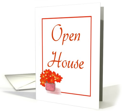 Open House-Graphic Design-Flower card (561290)