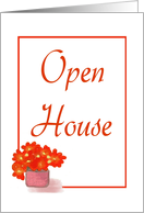 Open House-Graphic Design-Flower card