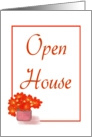 Open House-Graphic Design-Flower card