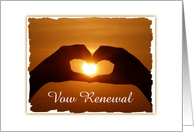 Romantic Vow Renewal...