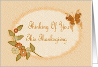 Thanksgiving-Remembrance-Fall Foliage-Butterfly-Digital Design card