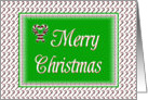 Christmas Candy Canes card