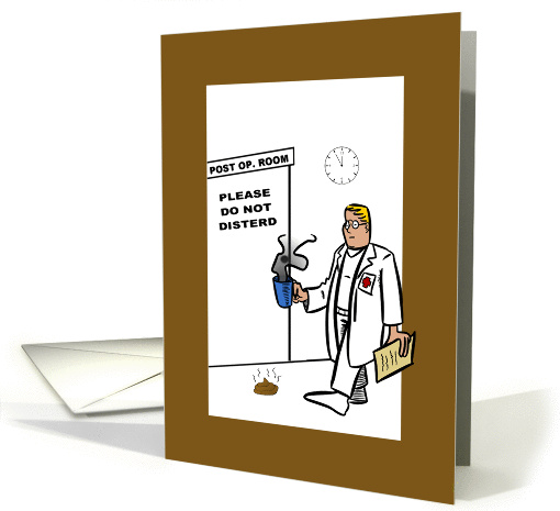 Congratulations-Post Operation Poop-Humor card (949221)