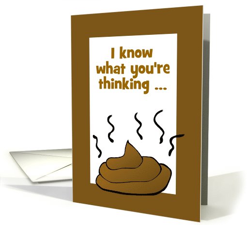 Sorry I've Been A Crappy Friend-Humor-Poop-Custom card (949292)