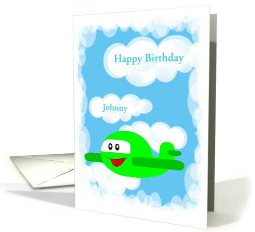 Happy Birthday--For Child-Name Card-Custom card (967305)