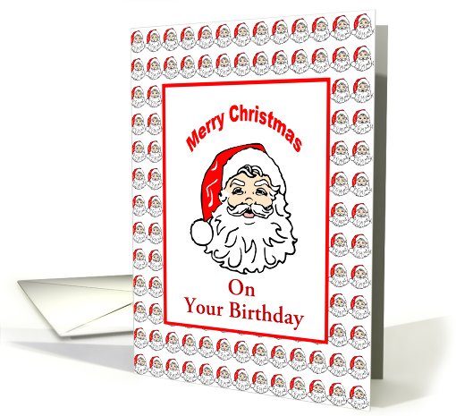 Santa Claus Christmas and Birthday card (978457)
