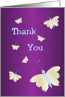 Thank You Card Butterflies card