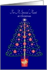 Christmas Tree Aunt Christmas Card