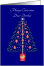 Christmas Tree Brother Christmas card