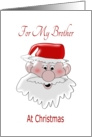 Santa Brother Christmas card