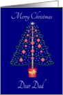 Christmas Tree Dad Christmas card