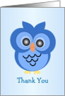 Thank You Card - Owl card