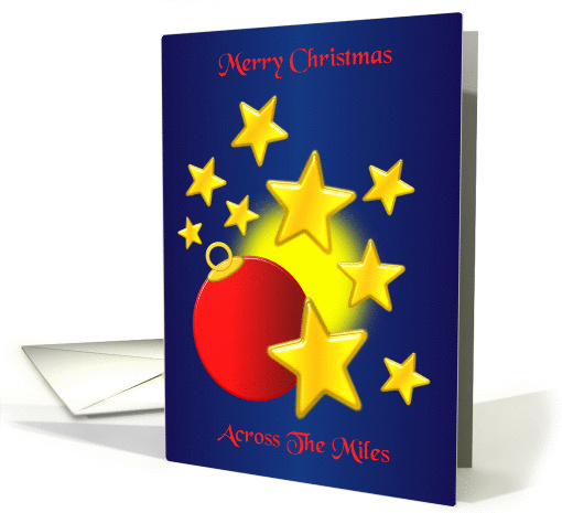 Merry Christmas Across The Miles card (1125348)