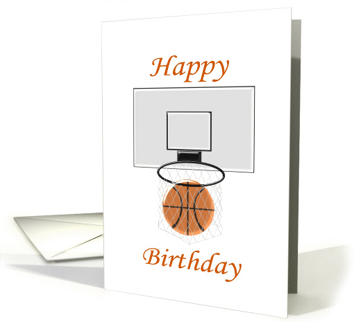 Basketball Birthday card (1283282)