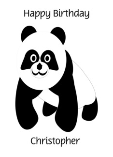 Panda Custom Name...