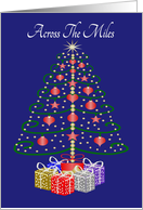 Christmas Tree Across The Miles Christmas Card