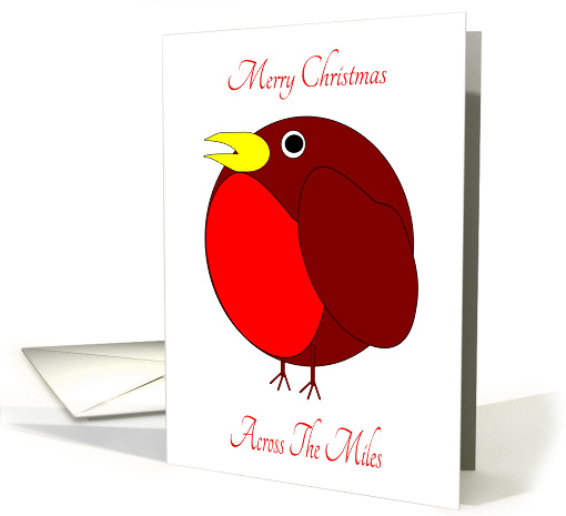 Robin Across The Miles Christmas card (1392768)