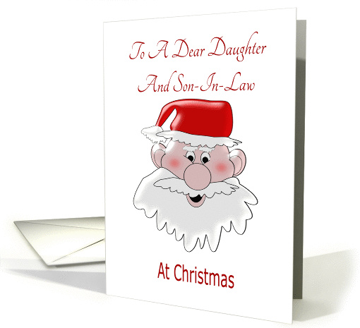 Santa Daughter And Son-in-law Christmas card (1394174)