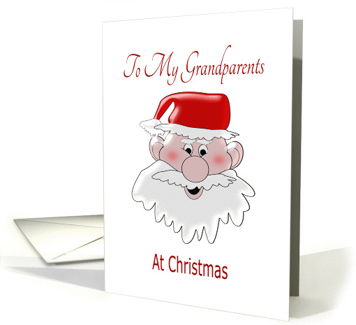 Santa Claus Grandparents Christmas card (1395034)