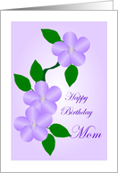 Birthday Mom Purple...