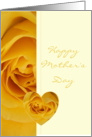 Mother’s Day Card - Yellow Rose Hearts card