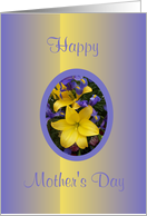 Mother’s Day Card - Irises And Lilies card