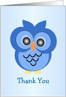 Thank You Card - Owl