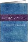 Congrats for Parents of the Groom Engagement card