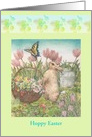 for Future Son in Law illustrated Easter Bunny card