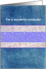 Custom Birthday Illustrated Musical Notes card