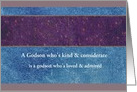 Personalize Birthday Blue & Purple Custom Front card