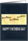 for Fiance Father’s Day Trout Sketch card