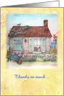 Thank You, Lighthouse Beach Cottage card