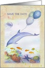 Save the Date Nautical Surprise Party card