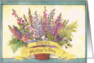 Happy Mother’s Day Exquisite Floral Basket card