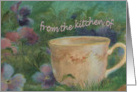 Gift from your Kitchen Garden Personalized card