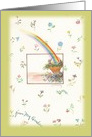 Any Occasion Sweet Little Floral Sketches card