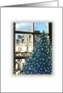 Paris Joyeux Noel xmas tree card